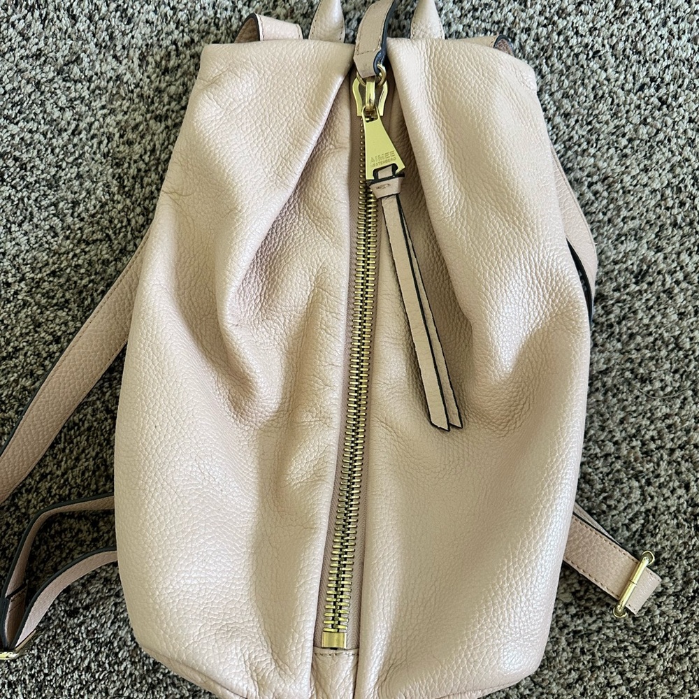 Aimee Kestenberg Blush Leather Backpack